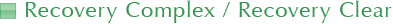 Recovery Complex / Recovery Clear