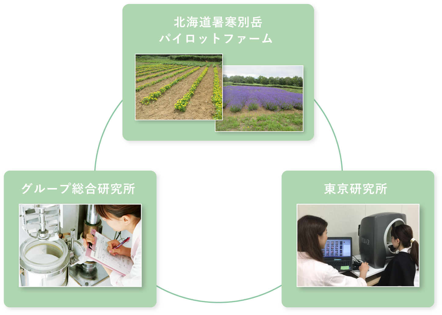 研究所との連携イメージ