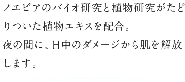 商品情報 | バイオサイン 薬用ナイトスムージー