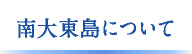 南大東島について