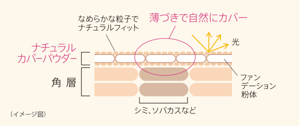 ナチュラルカバーパウダー