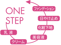 one step