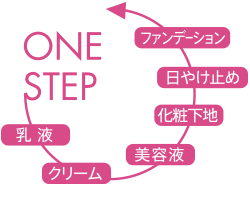 one step