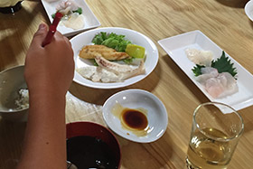 夕食