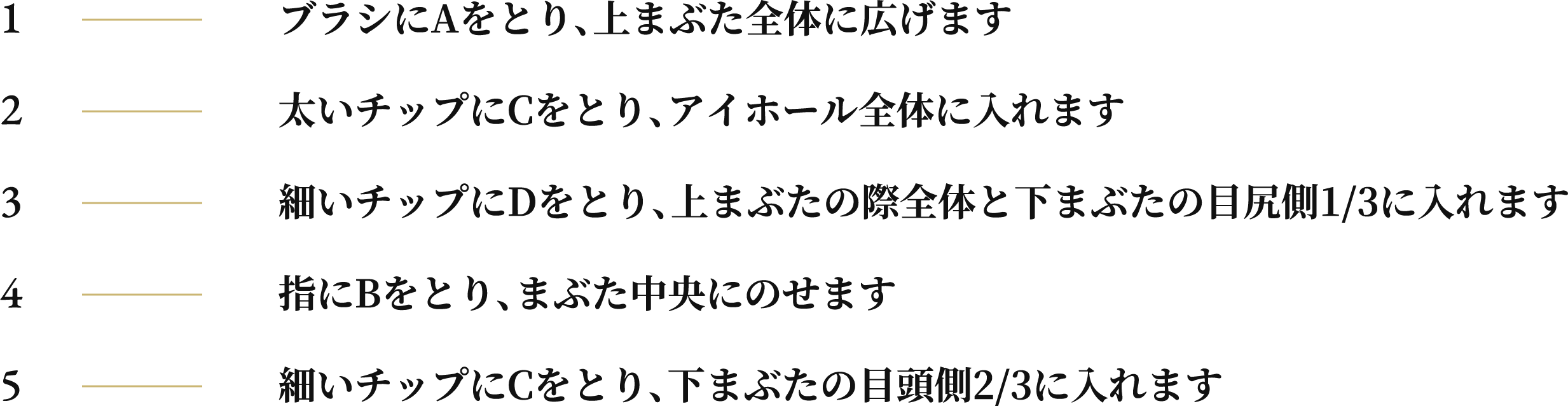 アイカラーのイメージ図
